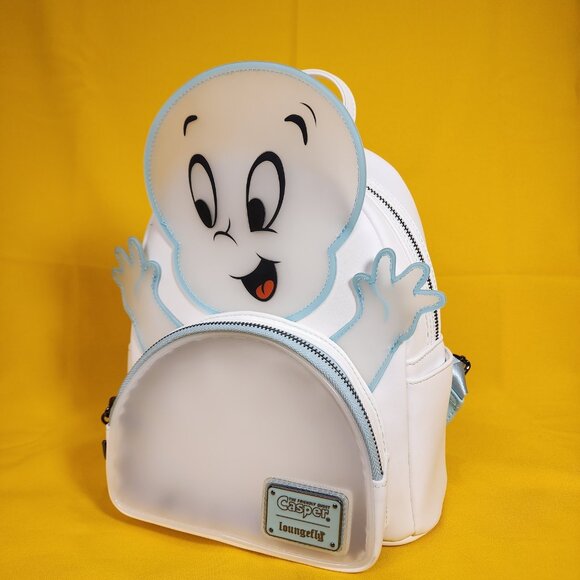 Loungefly Casper the Friendly Ghost Halloween Cosplay Casper Mini Backpack - Picture 10 of 13